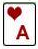 A poker card